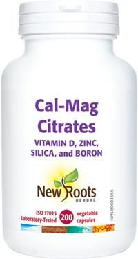 New Roots Cal-Mag Citrates 200 Caps | YourGoodHealth