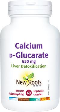 New Roots Calcium D-Glucarate 60 Capsules | YourGoodHealth