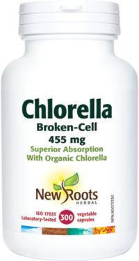New Roots Chlorella 455 mg 300 Capsules | YourGoodHealth