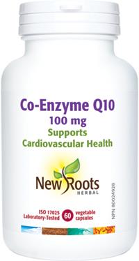 New Roots Co-Enzyme Q10 100 mg 60 Capsules | YourGoodHealth