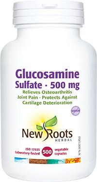 New Roots Glucosamine Sulfate 500 mg 500 Capsules | YourGoodHealth