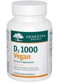 Genestra Vitamin D3 1000 Vegan 90 Capsules | YourGoodHealth