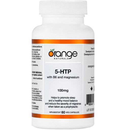 Orange Naturals 5HTP with B6 & Magnesium | YourGoodHealth
