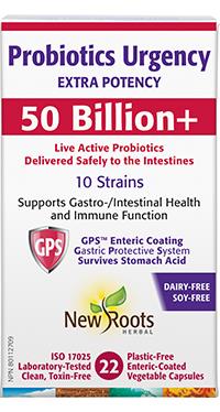 New Roots Probiotics Urgency 50 Billion 22 Capsules | YourGoodHealth
