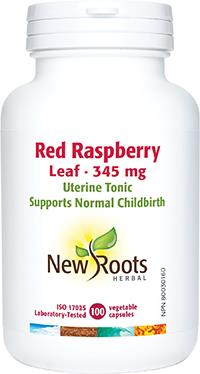 New Roots Red Raspberry Leaf 100 Capsules | YourGoodHealth