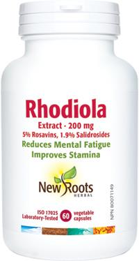 New Roots Rhodiola Extract 60 Capsules | YourGoodHealth