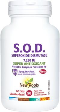 New Roots S.O.D. Superoxide Dismutase 90 Capsules | YourGoodHealth