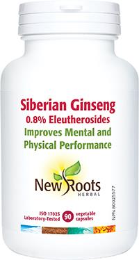 New Roots Siberian Ginseng 90 Capsules | YourGoodHealth