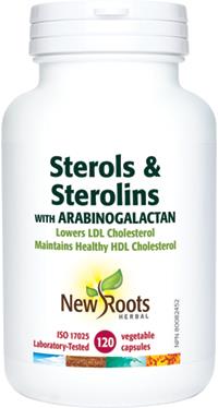 New Roots Sterols & Sterolins with Arabinogalactan 120 Capsules | YourGoodHealth