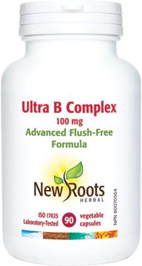 New Roots Ultra B Complex 100 mg 90 Capsules | YourGoodHealth