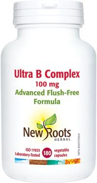 New Roots Ultra B Complex 100 mg 180 Capsules | YourGoodHealth