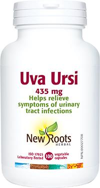 New Roots Uva Ursi 435 mg 100 Capsules | YourGoodHealth