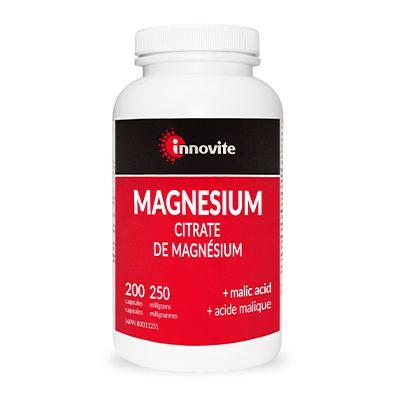 Innovite Magnesium Citrate 200 caps | YourGoodHealth