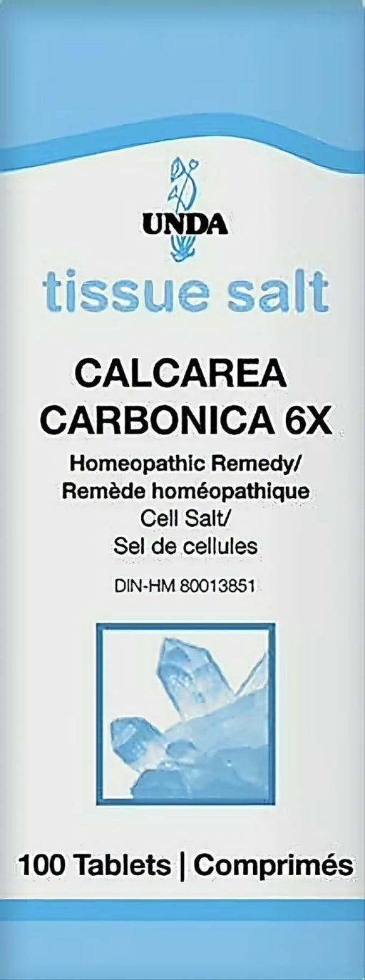 UNDA Tissue Salt Calcarea Carbonica 6X 100 tablets | YourGoodHealth