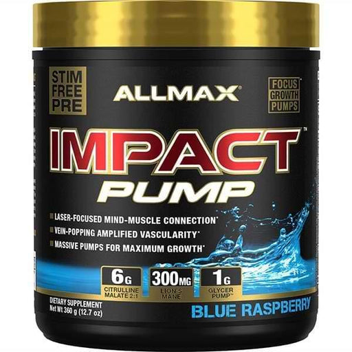Allmax Impact Pump Blue Raspberry | YourGoodHealth