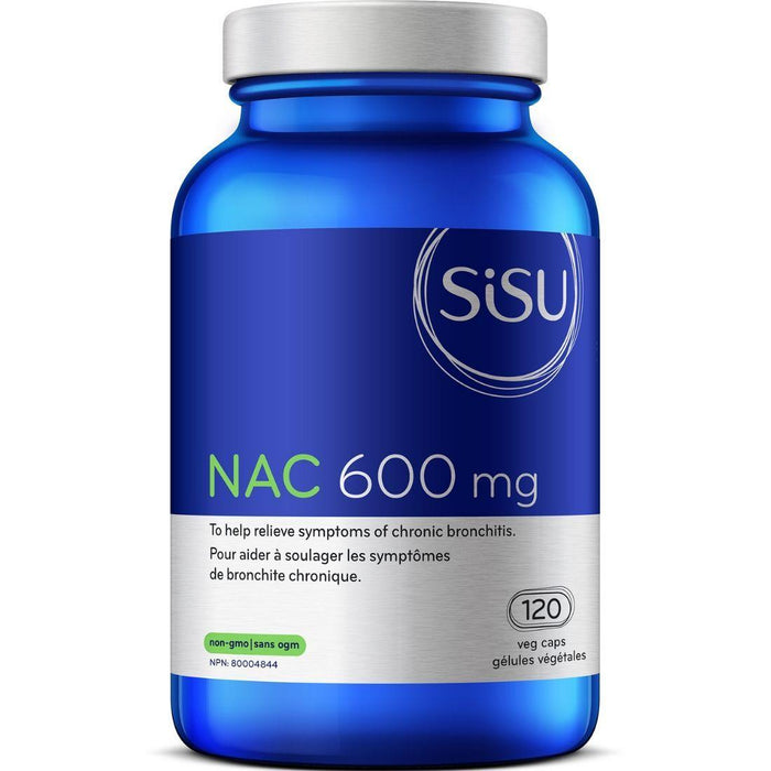SISU NAC 600 mg 120 capsules | YourGoodHealth