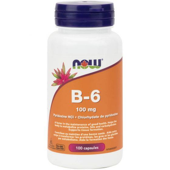 Now Vitamin B6 100mg | YourGoodHealth