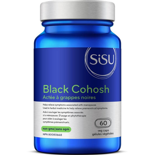 Sisu Black Cohosh 150mg Standardized Extract, 60 Veg Capsules