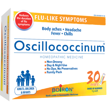 Boiron Oscillococinum 30 doses. For Flu Symptoms