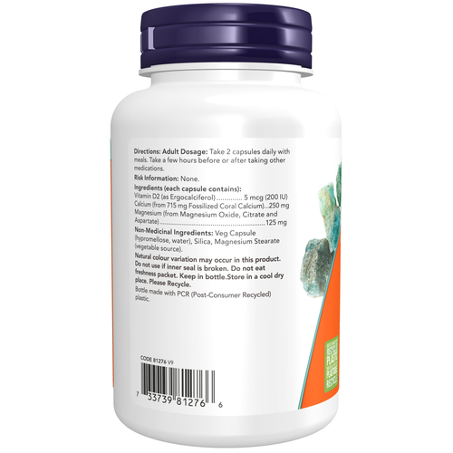 NOW Coral Calcium Plus 100 capsules