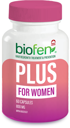 BioFen for Women 60capsules. Helps Prevent and Slow down Hair Loss in Women