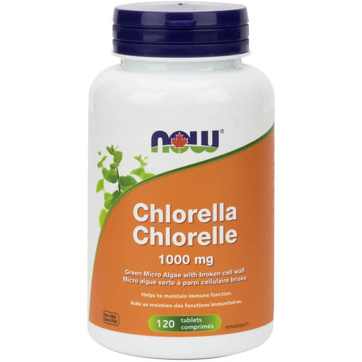 NOW Chlorella 1000mg 120 capsules
