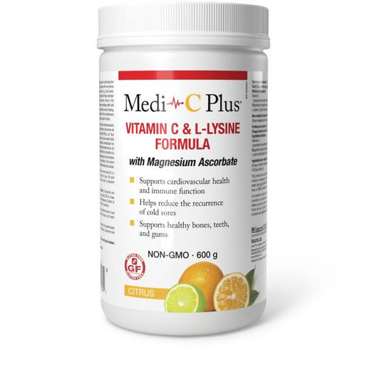 Medi C Plus Powder with <b>Magnesium</b> Citrus 600grams. <br>For Heart Health, Bone Health and Collagen</br>