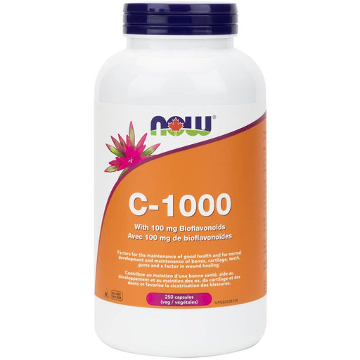 NOW C 1000 with Bioflavoids 250 Capsules