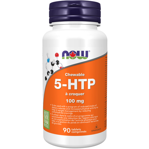 Now 5HTP 100mg Chewable 90 tablets