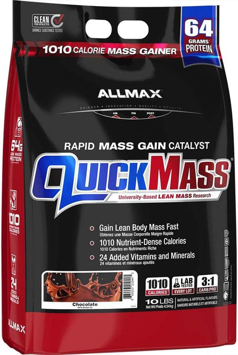 Allmax Quickmass Chocolate 1lb. For Rapid Mass Gains