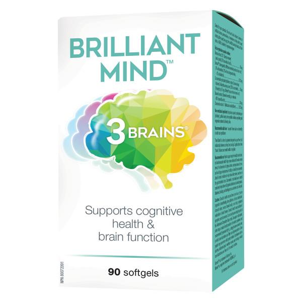 3 BRAINS Brilliant Mind 90capsules