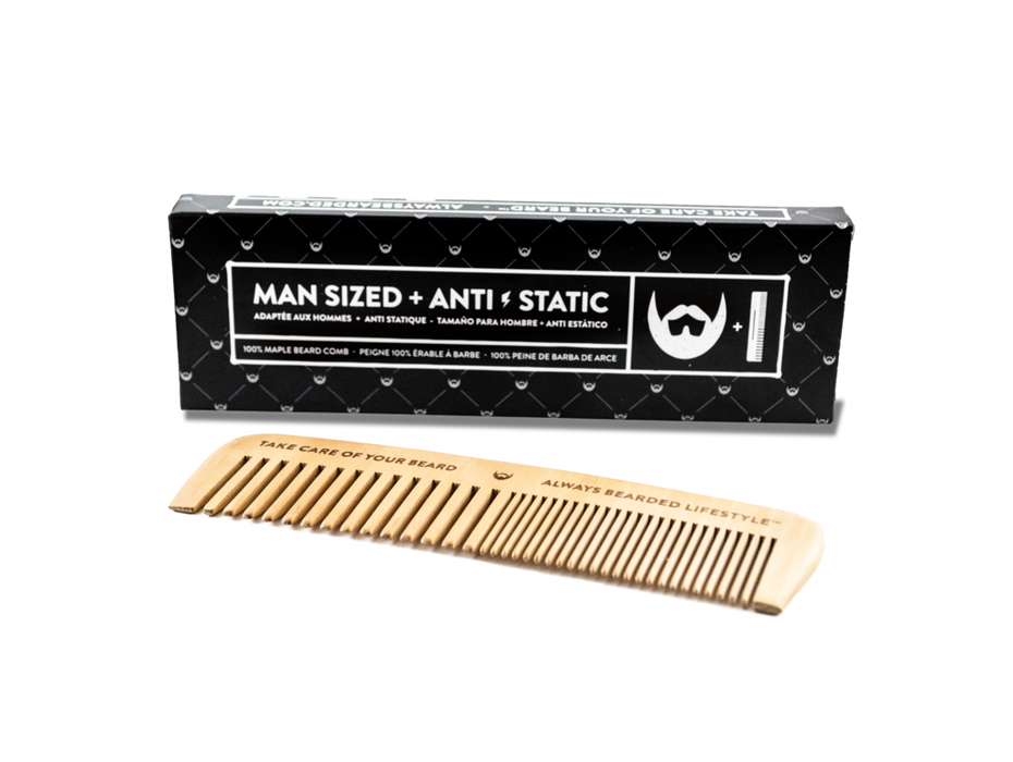 Always Beared Maple Beard Comb