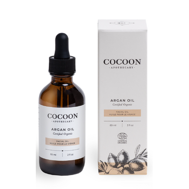 Cocoon Apothecary Argan Oil Serum. Heals and soothes Dry Skin