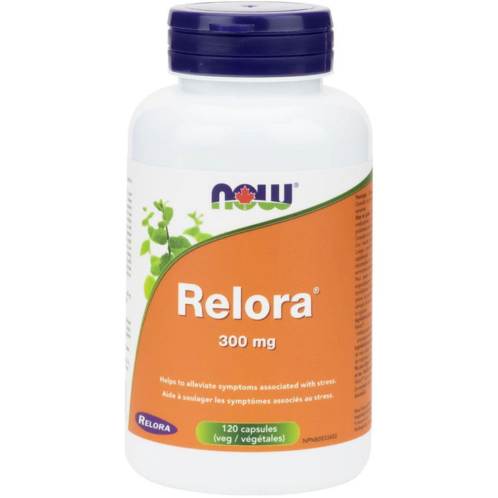 NOW Relora 300mg 120 Veggie Capsules. Controls Appetite and Stress Eating