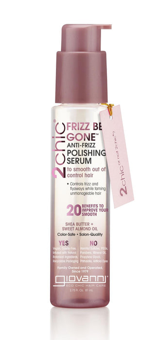 Giovanni 2chicFrizz Be Gone 81ml. Anti-Frizz Polishing Serum