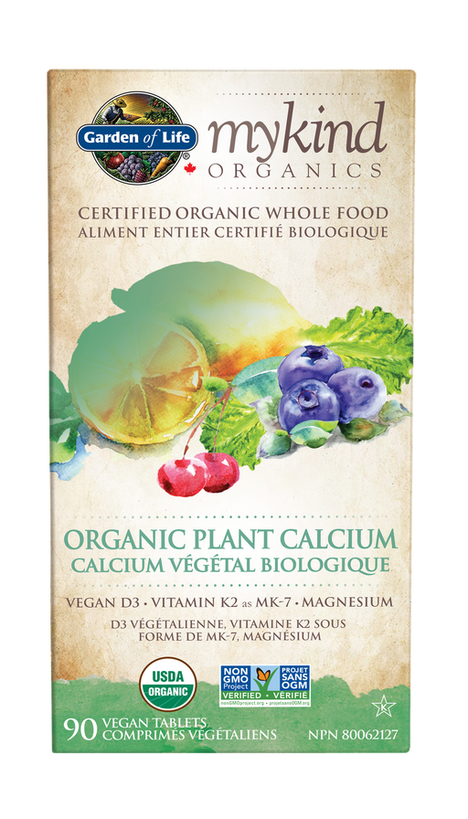 Garden of Life Mykind Plant Calcium 90 Veggie capsules
