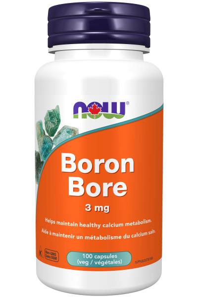 NOW Boron Glycinate 3mg 100 capsules