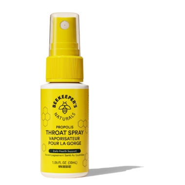 BeeKeepers Bee Propolis Throat Spray 30ml. Natural Immune Support