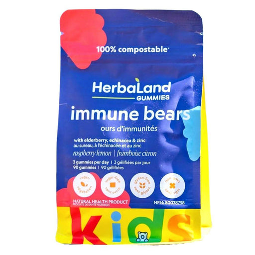 Herbaland Kids Immune Bears 90 Gummies