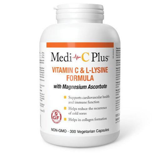 Medi C Plus with Magnesium 300 Capsules. For Heart Health, Bone Health, Collagen and more