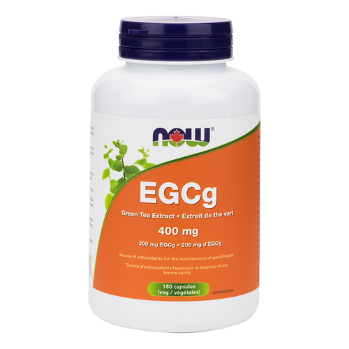 NOW EGEg Green Tea Extract 400mg 180 Veggie Capsules