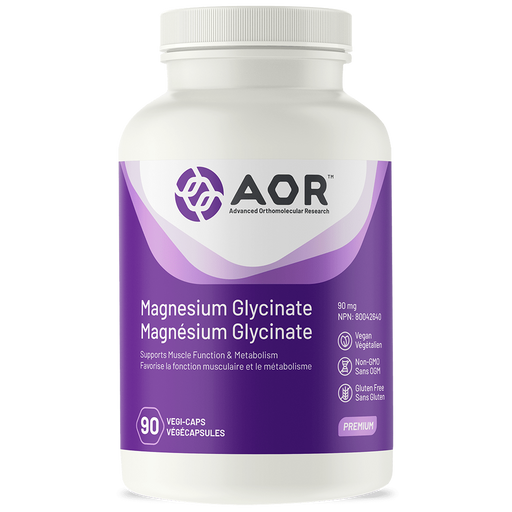 AOR Magnesium Glycinate 90 Capsules