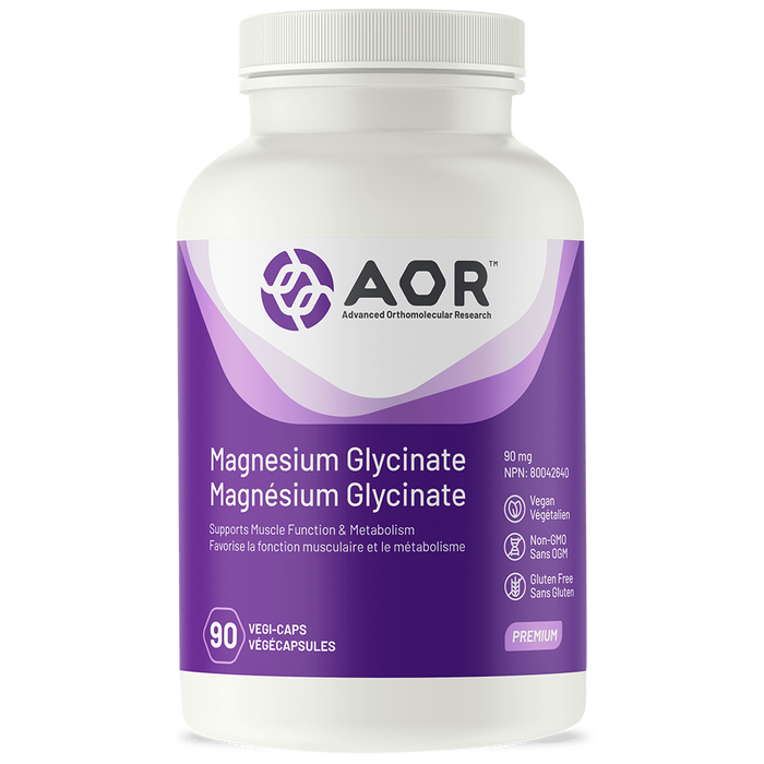 AOR Magnesium Glycinate 90 Capsules