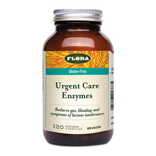 Flora Urgent Care Enzyme 120 Veggie capsules