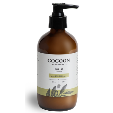 Cocoon Apothecary Body Lotion Purist 250ml. Unscented