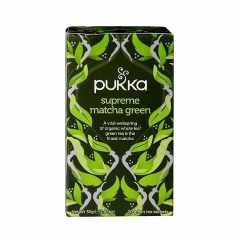 Pukka Supreme Matcha Green Tea Organic 20 Tea Bags