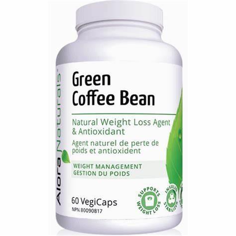Alora Green Coffee Bean 60 capsulesNatural Weight Loss Aid