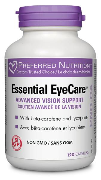 Preffered Nutrition Essential Eye Care 120 capsules. For Cataracts and UV Damage