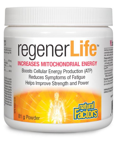 Regenerlife Mitochondrial Energy 81g. For Heart Heatlh, Brain Health & Energy