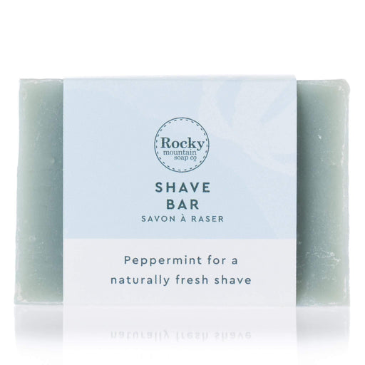 Rocky Mountain Soap Peppermint Shave Bar 100g
